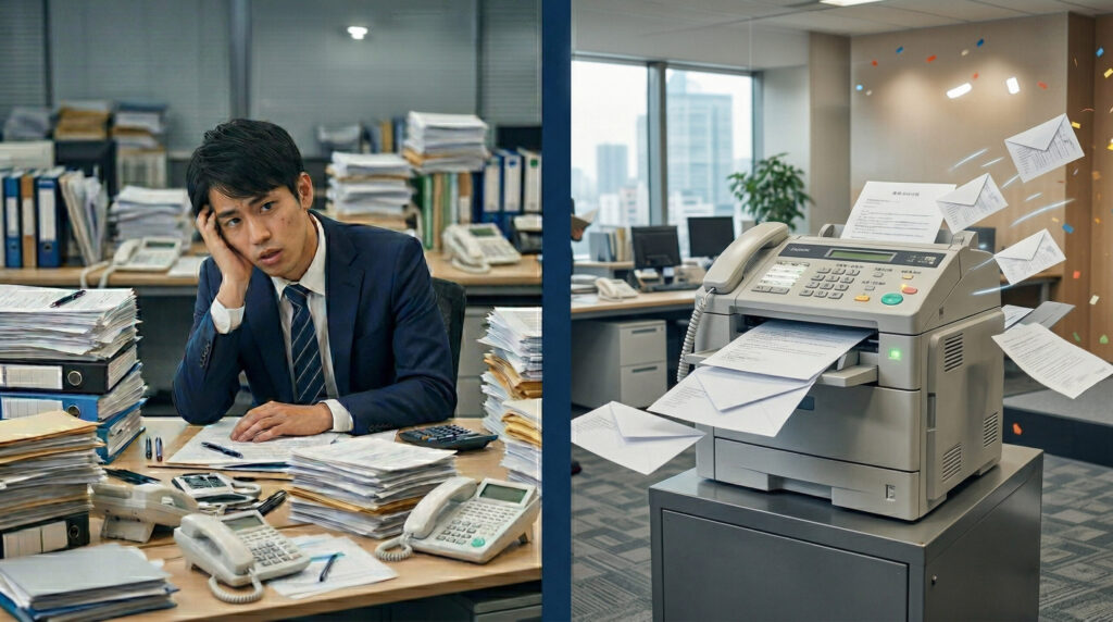 営業マン不足を解決！「FAX DM」で新規開拓営業を自動化する仕組みとは？